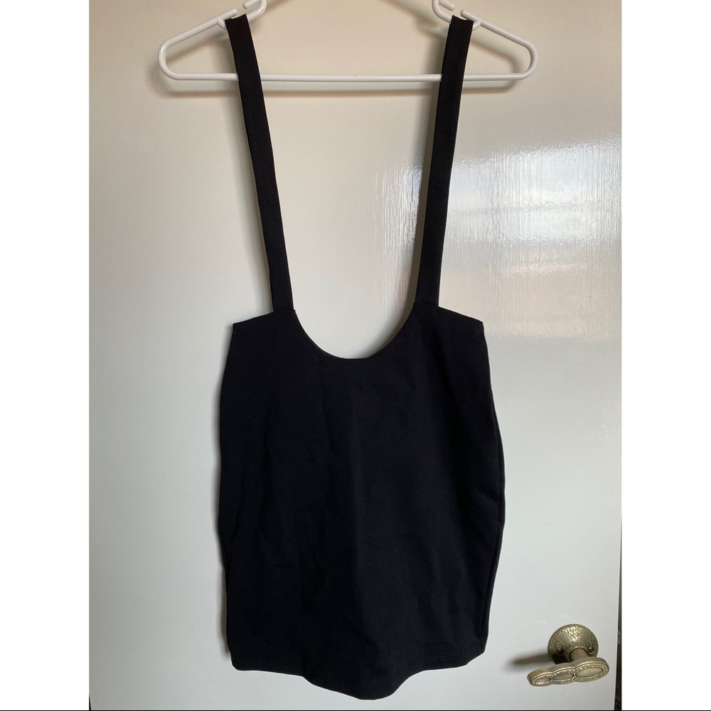 Black Suspender Skirt - Picture 5 of 7